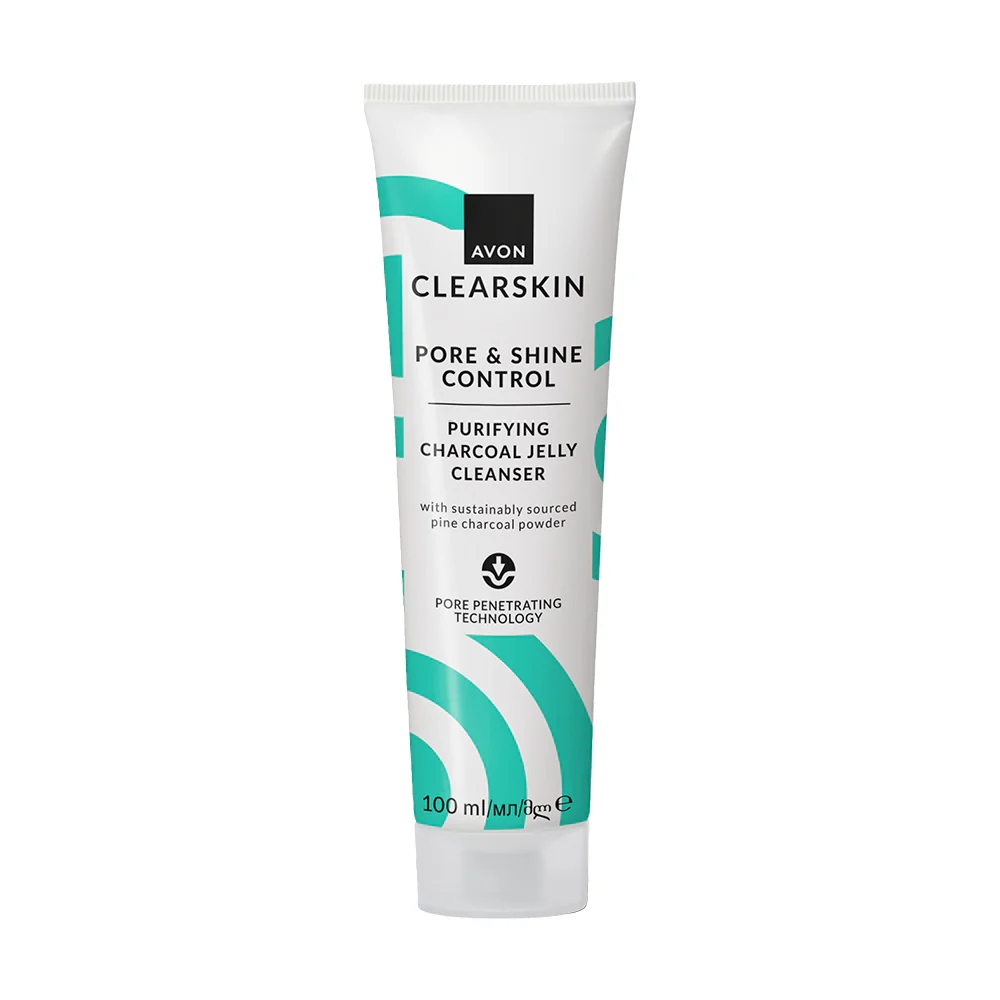 Clearskin Pore & Shine Control Purifying Charcoal Jelly Cleanser 100ml