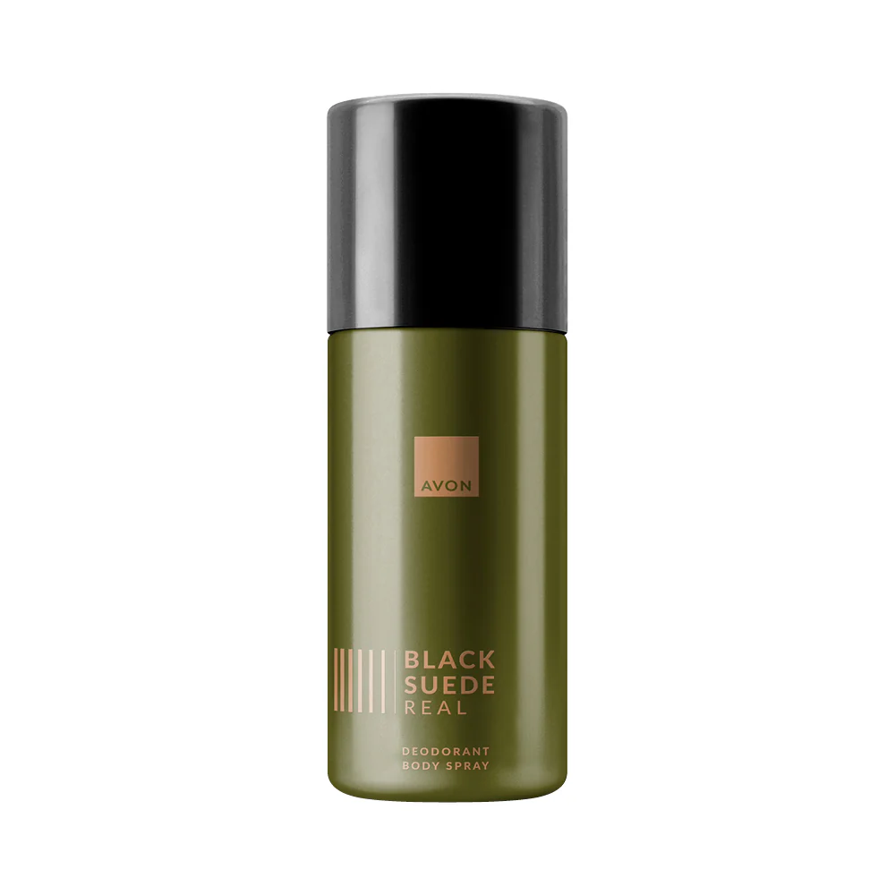 Black Suede Real Deodorant Body Spray - 150ml
