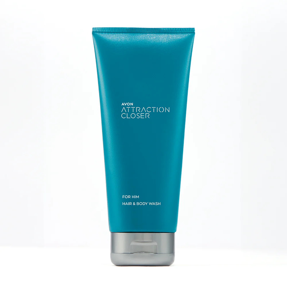 Attraction Closer for Him Hair and Body Wash - 200ml 1 Attraction Closer for Him Hair and Body Wash - 200ml