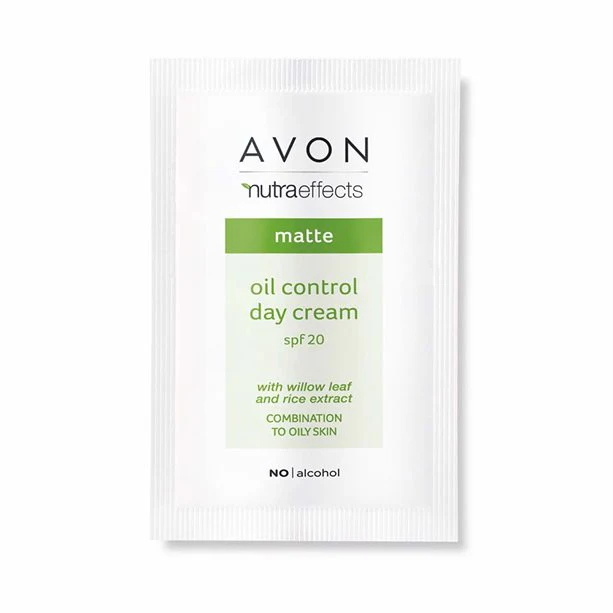Avon Nutra Effects Matte Oil-Control Day Cream SPF20 Sample