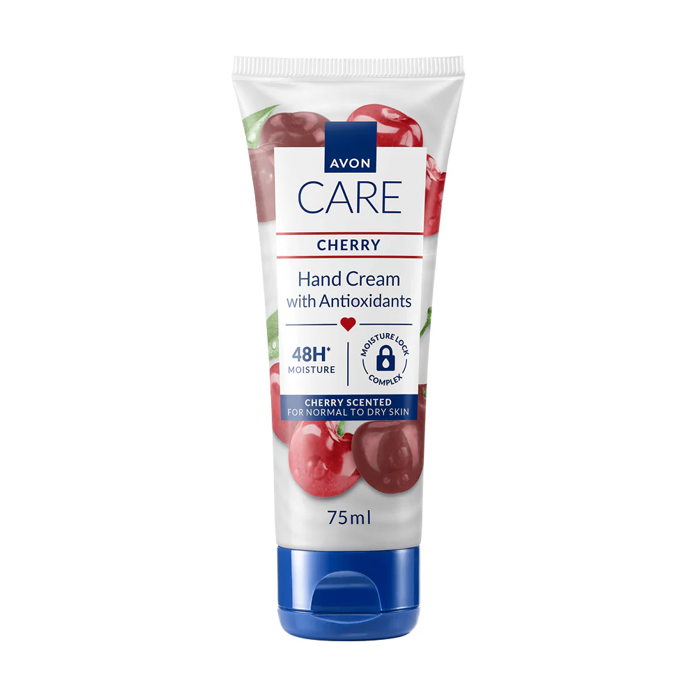 Avon Care Cherry Hand Cream with Antioxidants  - 75ml