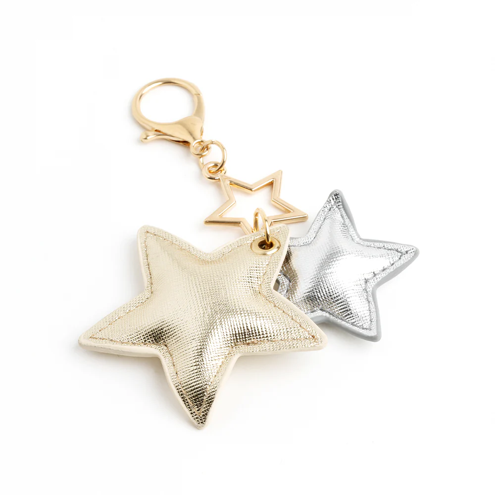 Holly Star Keyring 1 Holly Star Keyring