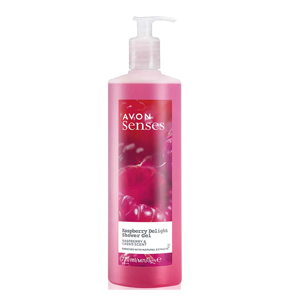Senses Raspberry Delight Shower Gel: Raspberry & Cassis - 720ml 1 Senses Raspberry Delight Shower Gel: Raspberry & Cassis - 720ml