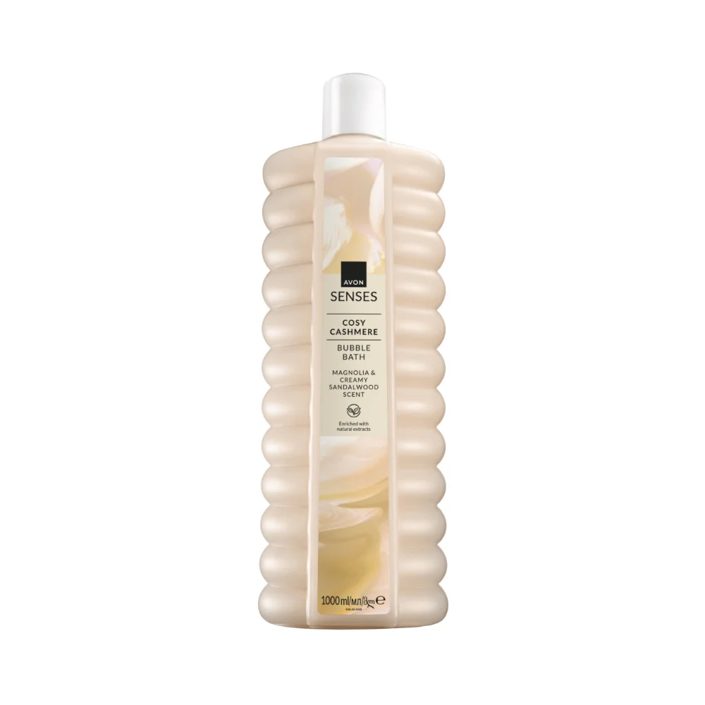 Senses Cosy Cashmere Bubble Bath - 1 litre