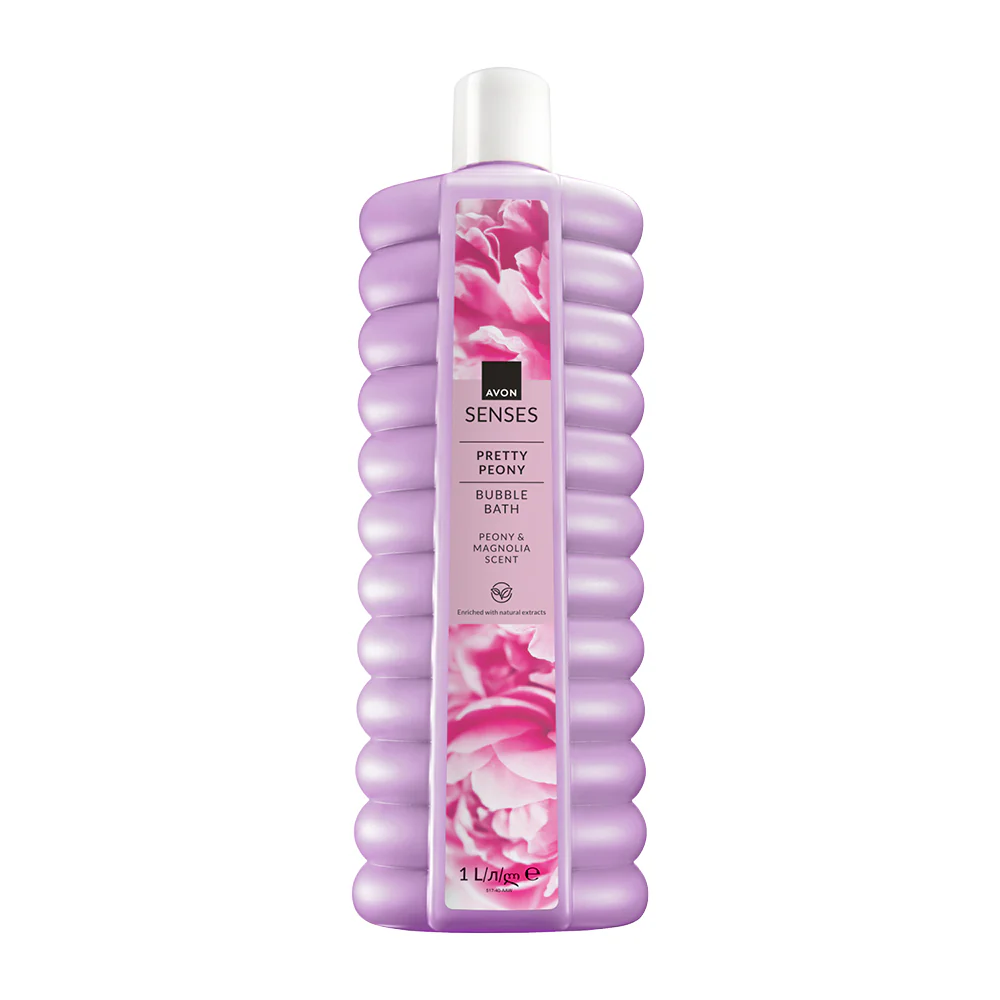 Senses Pretty Peony Bubble Bath 1 litre 1 Senses Pretty Peony Bubble Bath 1 litre