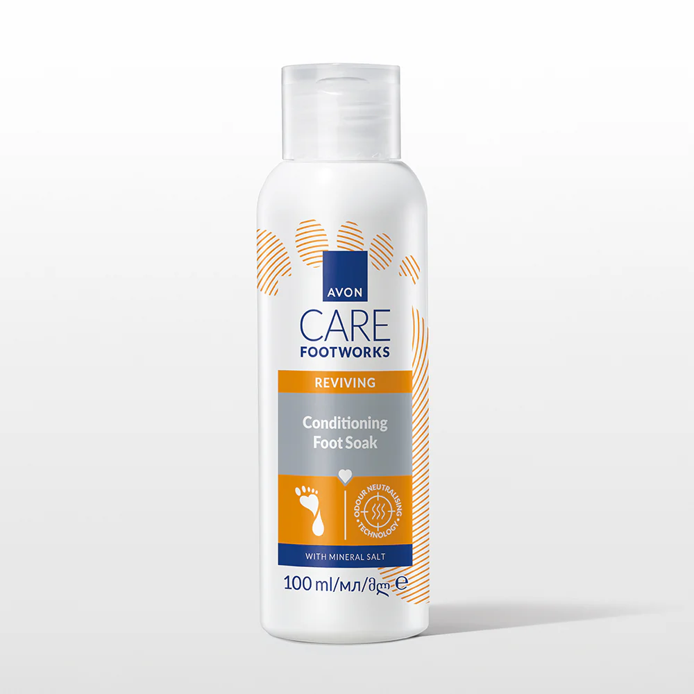 Avon Care Footworks Conditioning Foot Soak - 100 ml 1 Avon Care Footworks Conditioning Foot Soak - 100 ml
