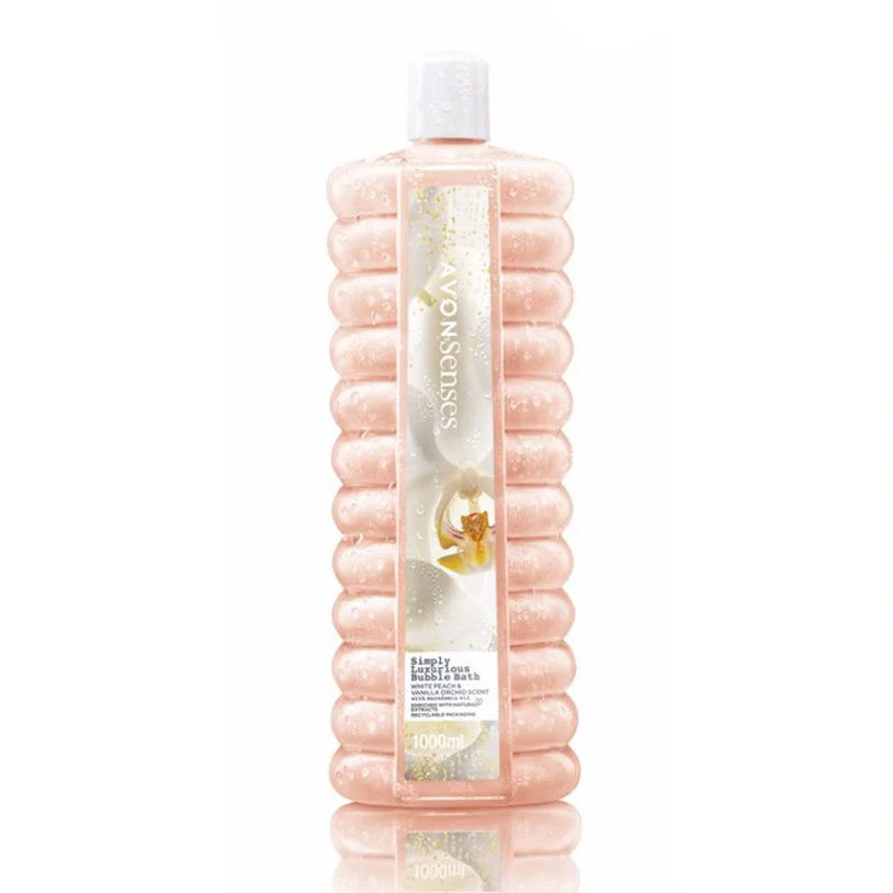 Simply Luxurious Peach Bubble Bath - 1 Litre 1 Simply Luxurious Peach Bubble Bath - 1 Litre