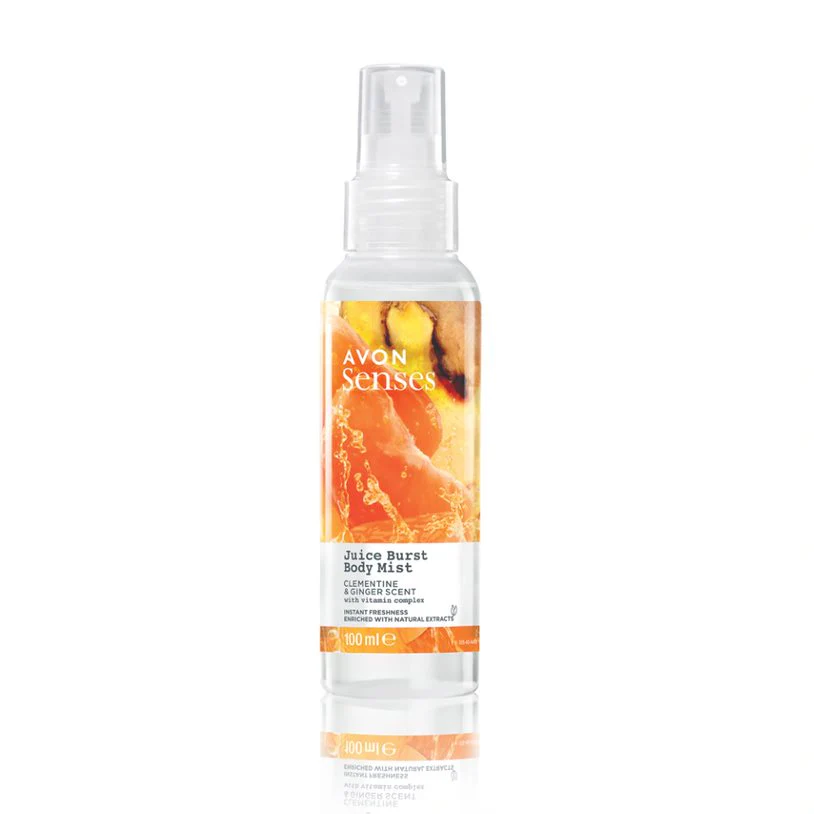 Juice Burst Clementine & Ginger Body Mist - 100ml