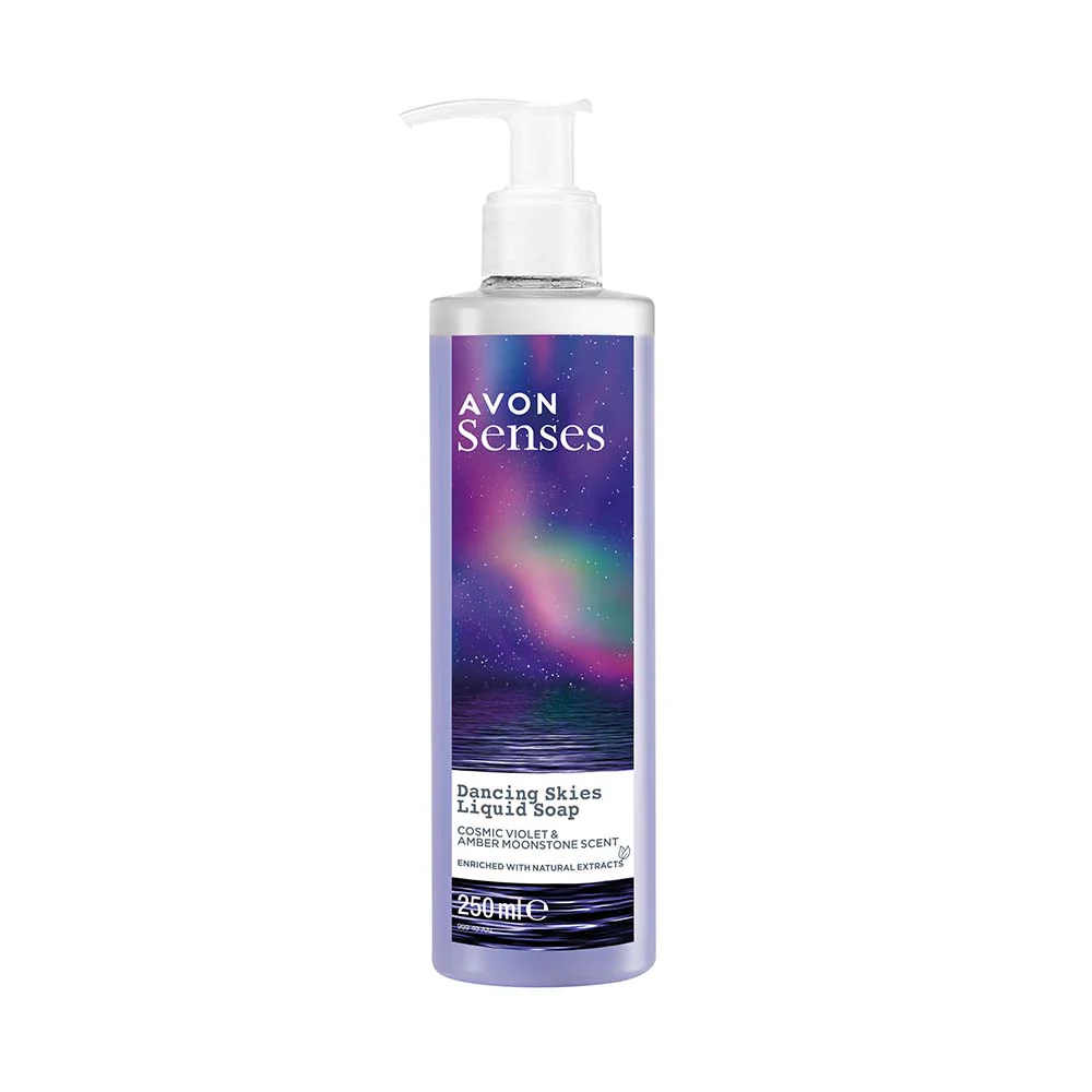 Senses Dancing Skies Hand Wash: Cosmic Violet & Amber Moonstone - 250ml