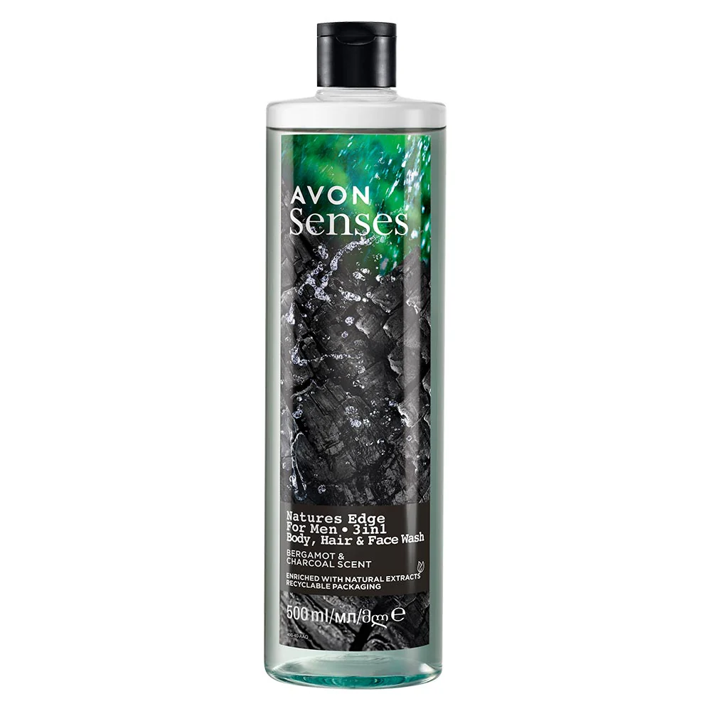 Natures Edge Body, Hair & Face Wash for Men 1 Natures Edge Body, Hair & Face Wash for Men