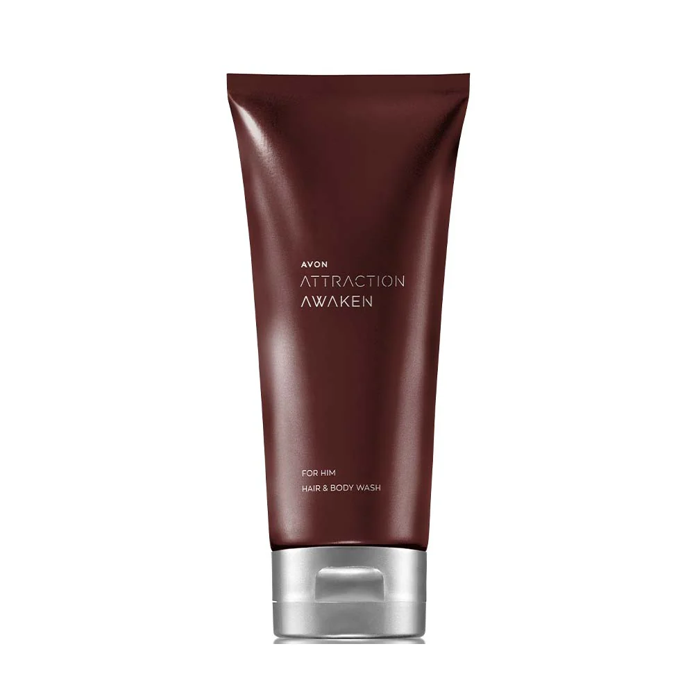 Attraction Awaken for Him Hair & Body Wash