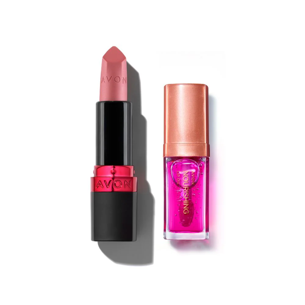 Ultra Colour Matte Lipstick and Lip Oil Duo